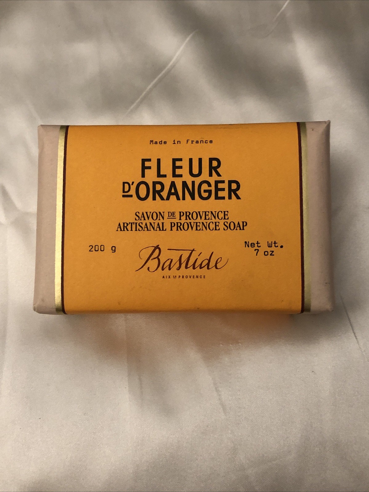 Bastide Artisinal Provence Soap Fleur D’Oranger Sealed 200g NEW