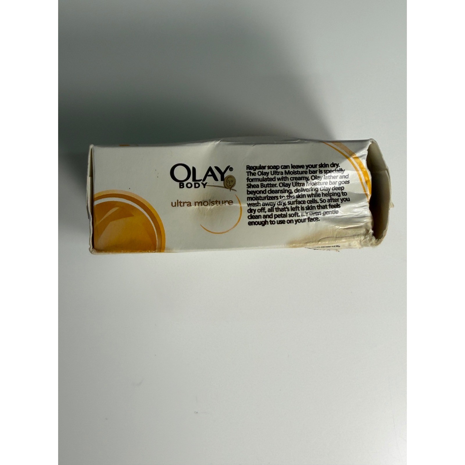 Olay Body Ultra Moisture Bar Soap with Shea Butter 4.25oz White Moisturizing Bar