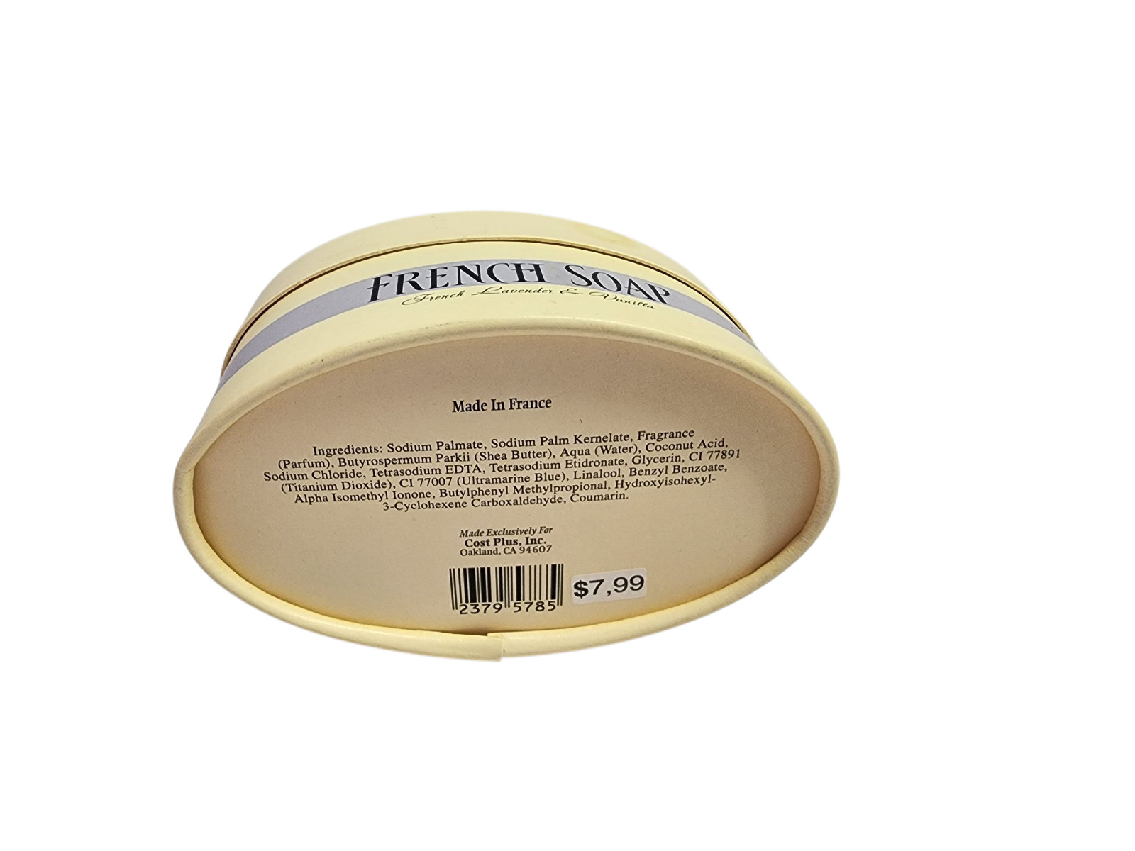 Vintage Cost Plus French Lavender and Vanilla Bar Soap 5.2 oz Purple Sealed