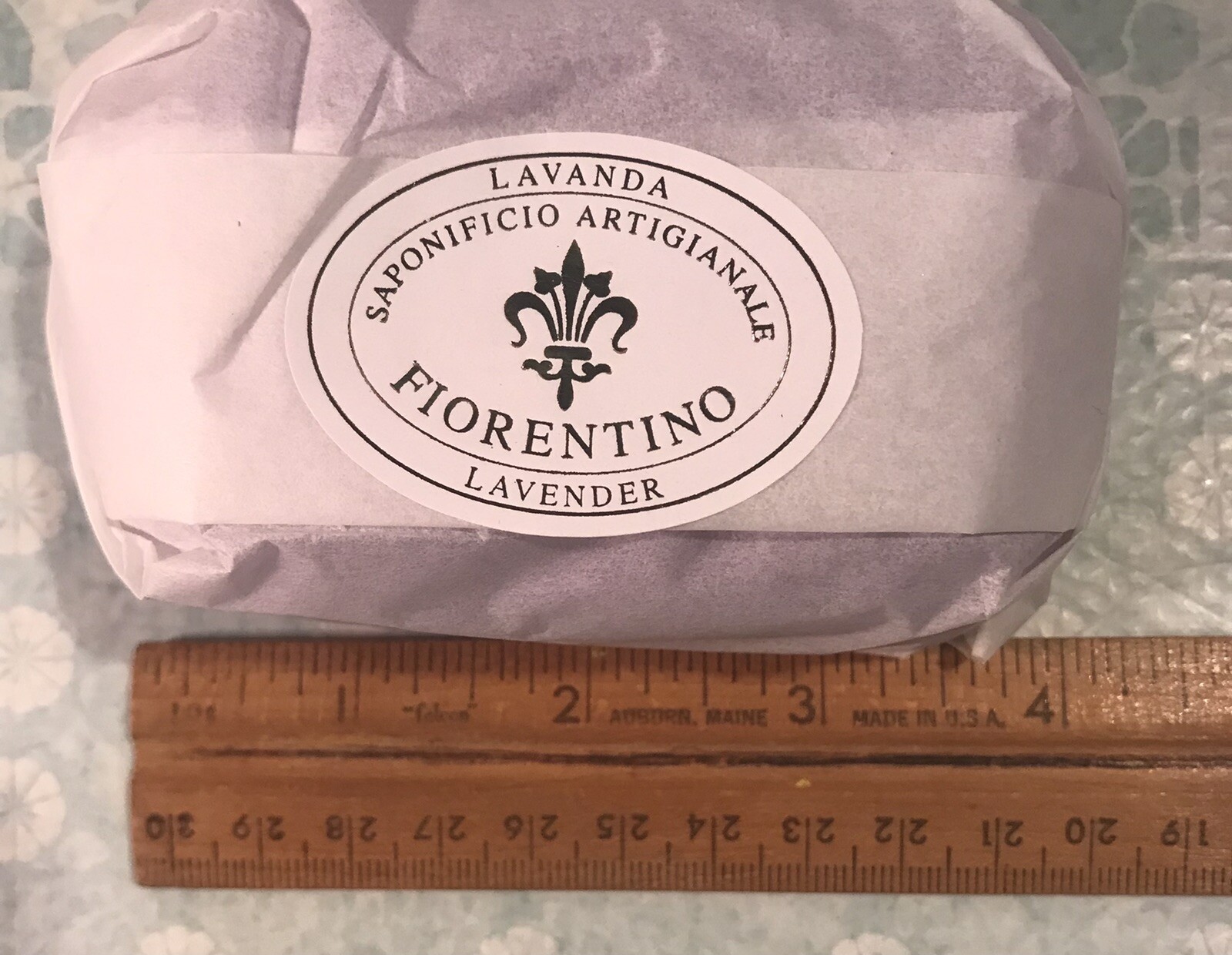 Saponificio Artigianale Fiorentino Handmade Tuscan Soap 7.05 oz Lavender Bar New