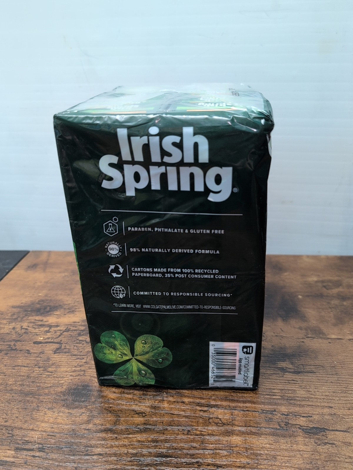 Irish Spring Bar Soap 20 Pack Old Formula *No Linseed* 3.7 oz Bars Sealed 74 oz