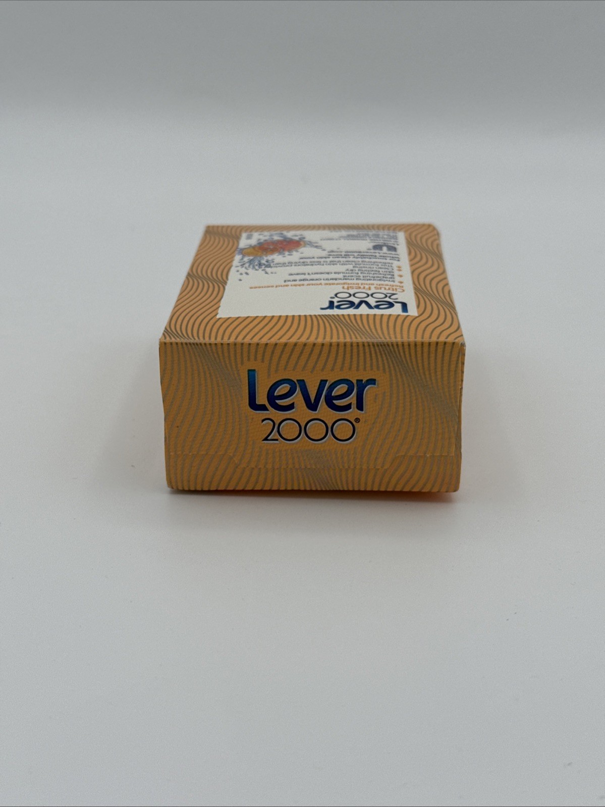 Lever 2000 Citrus Fresh Bar Soap 4 oz Discontinued Retired NOS