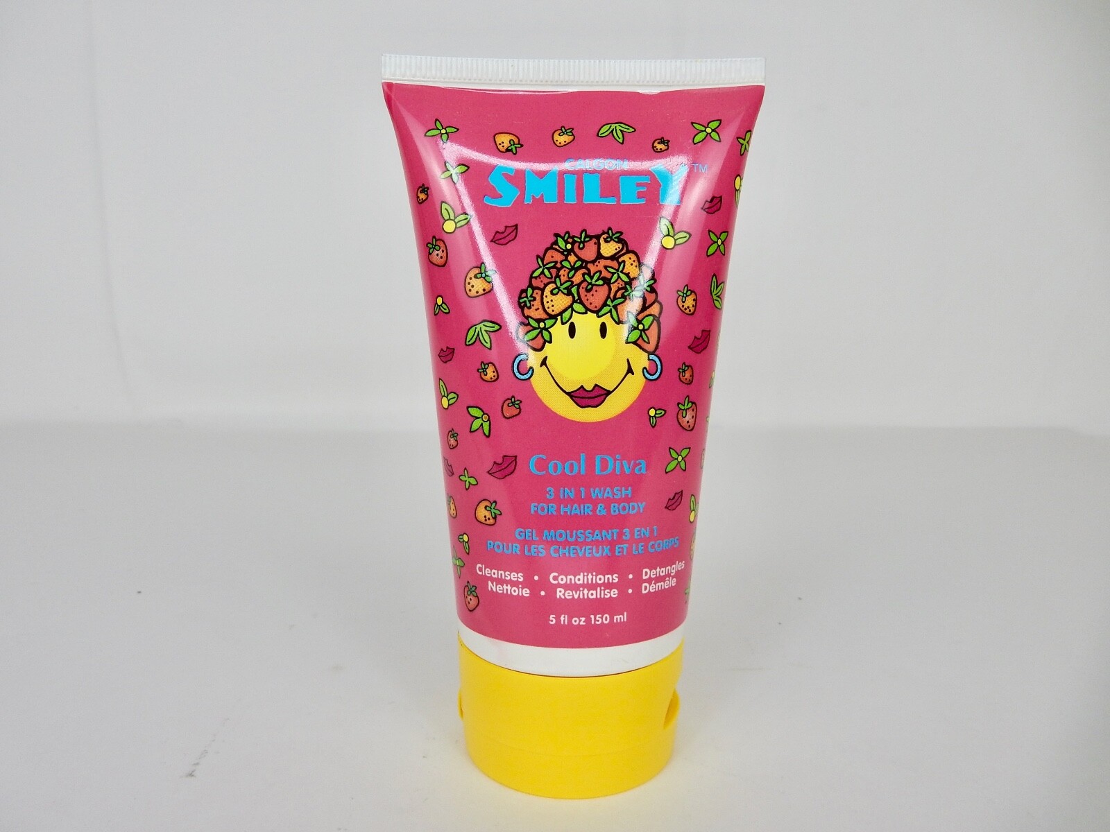 CALGON SMILEY COOL DIVA HAIR & BODY WASH 5 OZ *RARE*