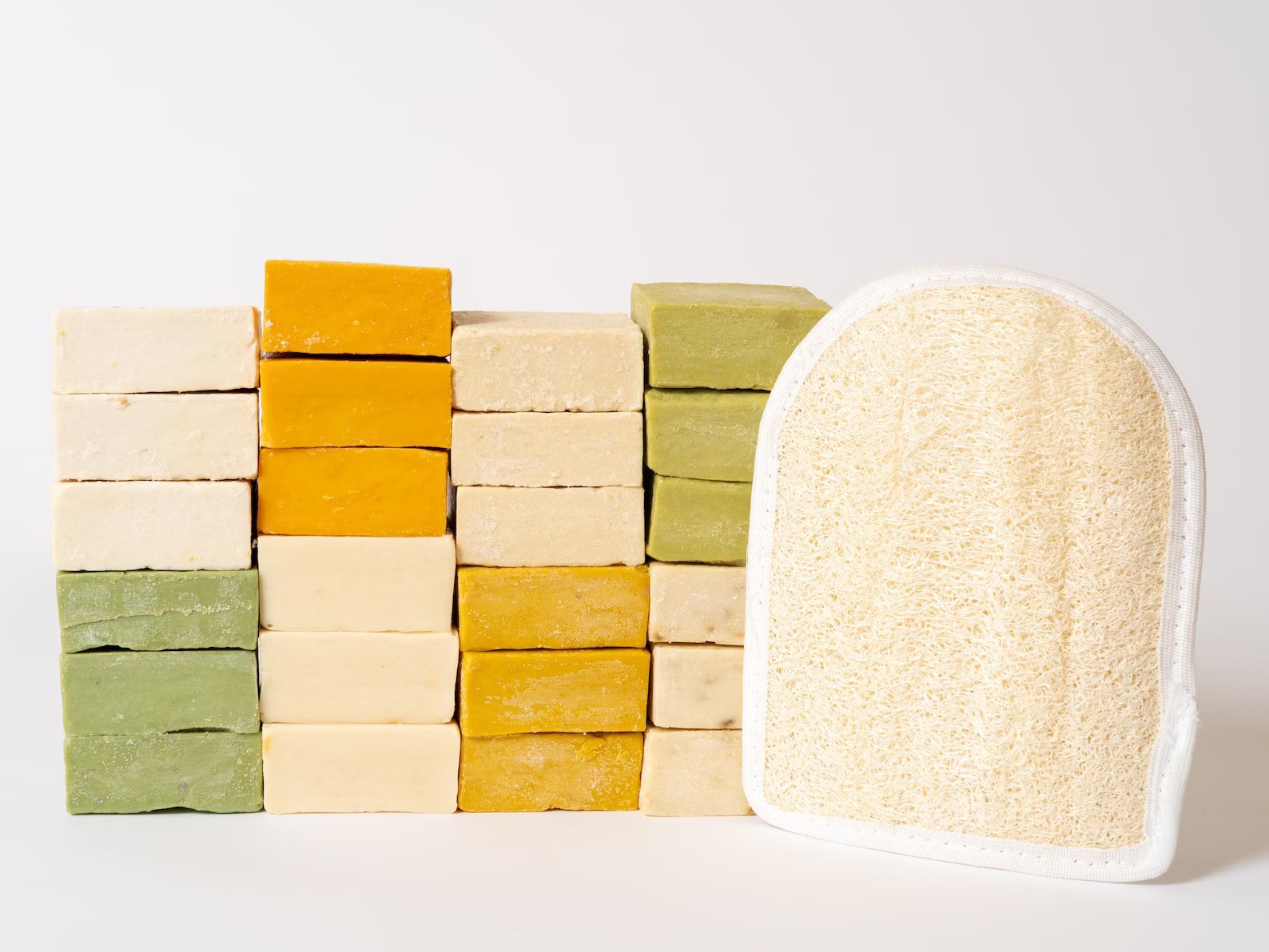Handmade Natural Soap Set, Minimal Ingredients Turkish Soap Bar, Self Care Gift