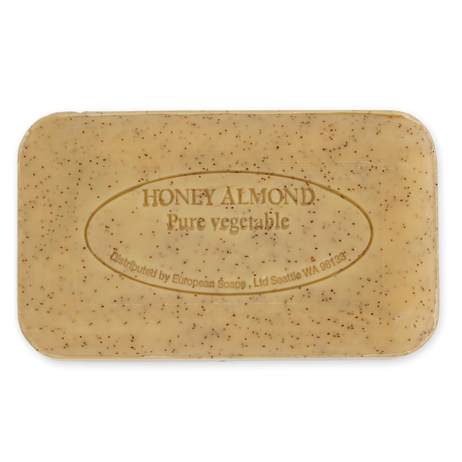 Luxury Honey Almond Shea Butter Soap Bar – Rich, Hydrating Formula, 5.3 Oz