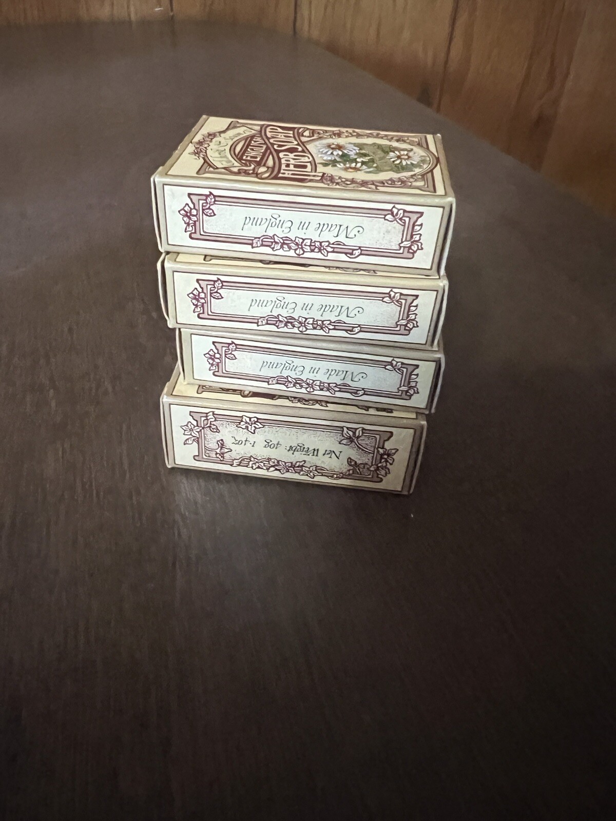Gilchrist & Soames English Herb Soap Chamomile Bar Travel Size Lot Of 4 0.9oz