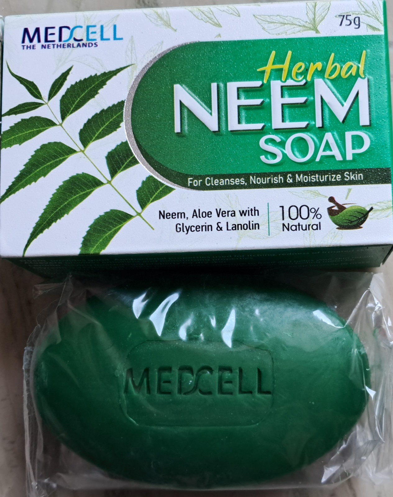 Neem Anti Scabies Soap 5 Pack – Powerful Mite & Egg Removal Treatment.