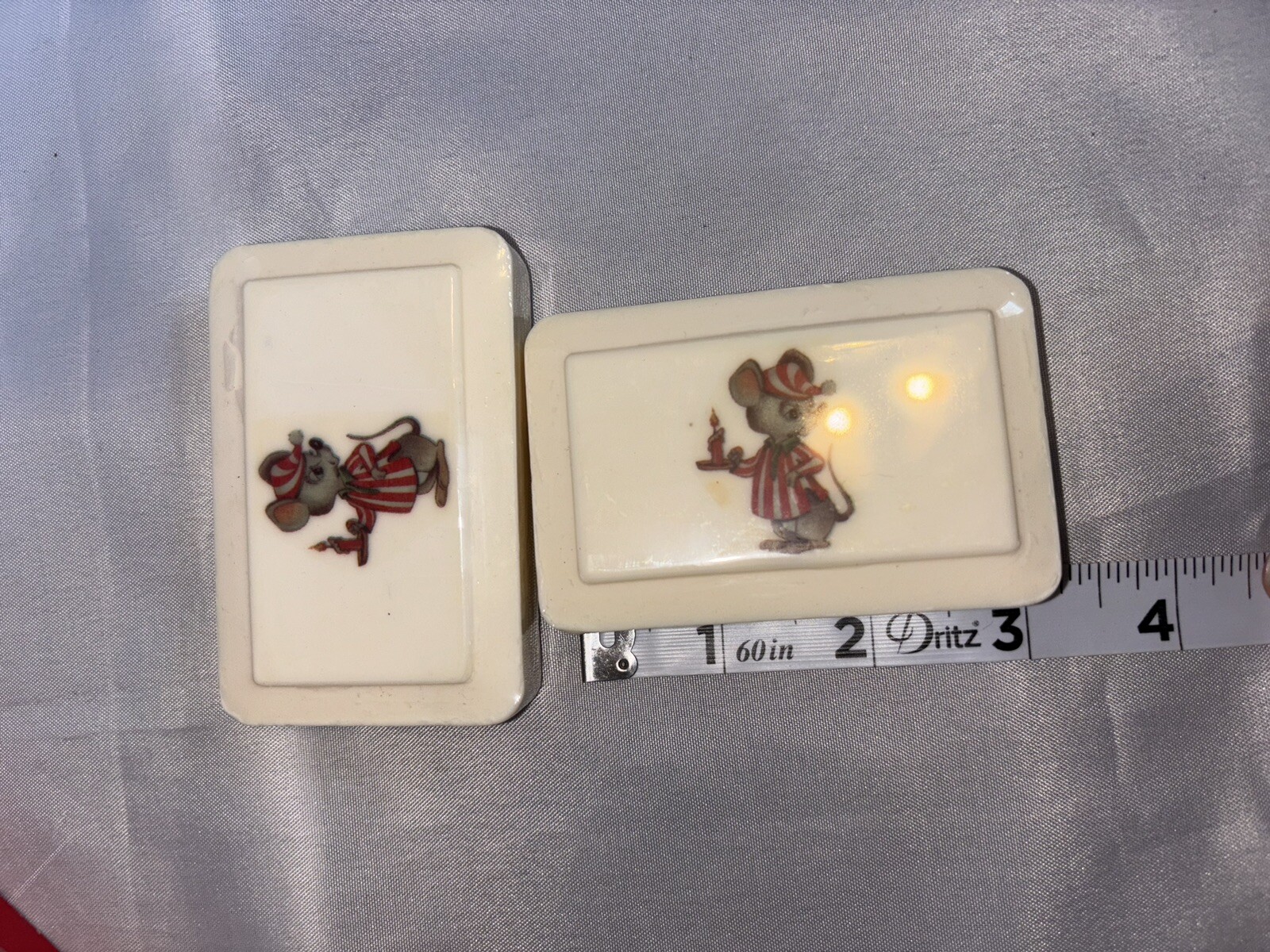 Katherine Gray 2 pack bar soap Mouse in Pajamas Sealed bars Made in USA
