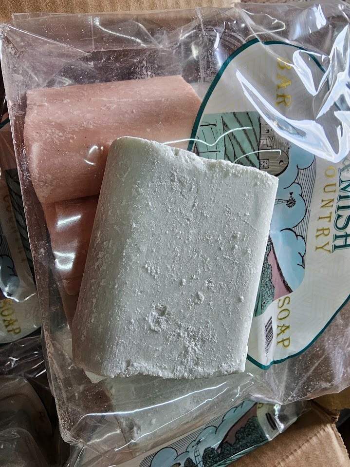 Amish Farms Natural Bar Soap (10 Bars) – 2 Bag Double Deal – VEGAN USA TN MADE