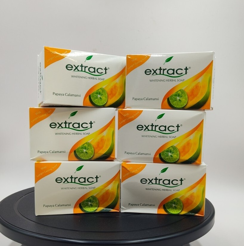 Extract Whitening Herbal Soap pack of 6