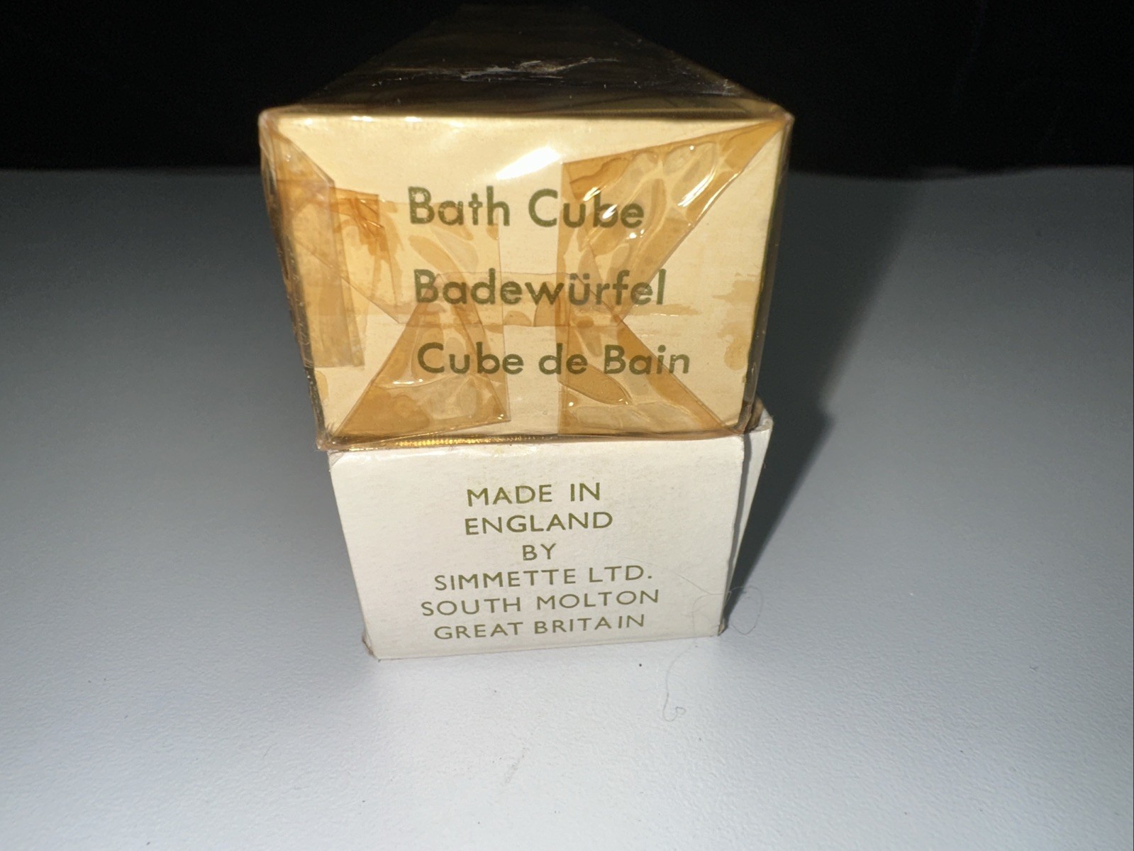 2 SETS OF 6–Vintage English Country Garden Bath Cubes– 12 Cubes Total