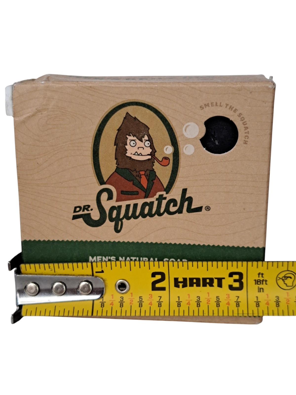 Dr Squatch Men’s Natural Soap Pine Tar 5 oz bar Heavy Grit