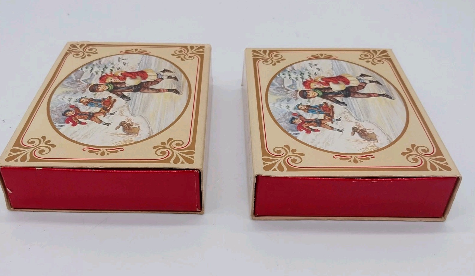 Lot Of 2 Packs AVON 3 Oz Winter Frolics Decorative Fragranced Bars Of Soap Vtg