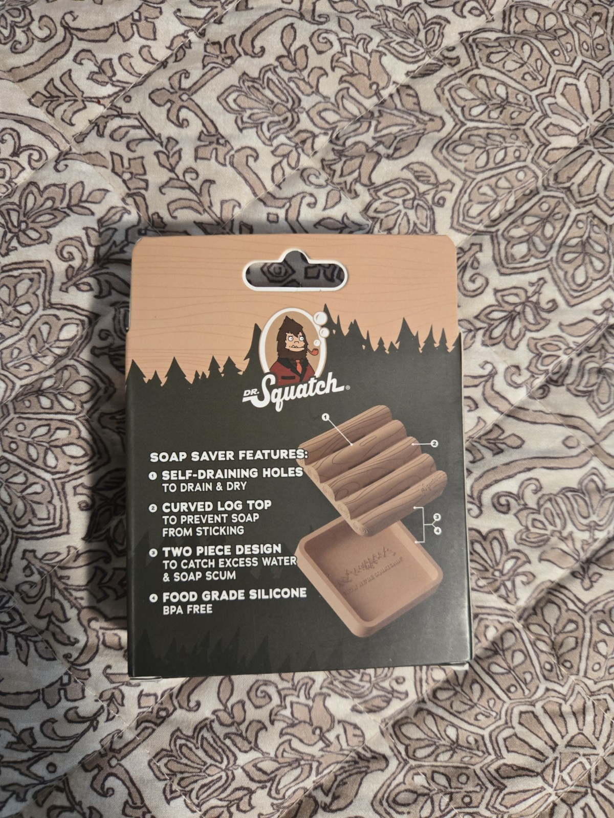Dr Squatch Soap Saver , NEW, Two Piece Tray