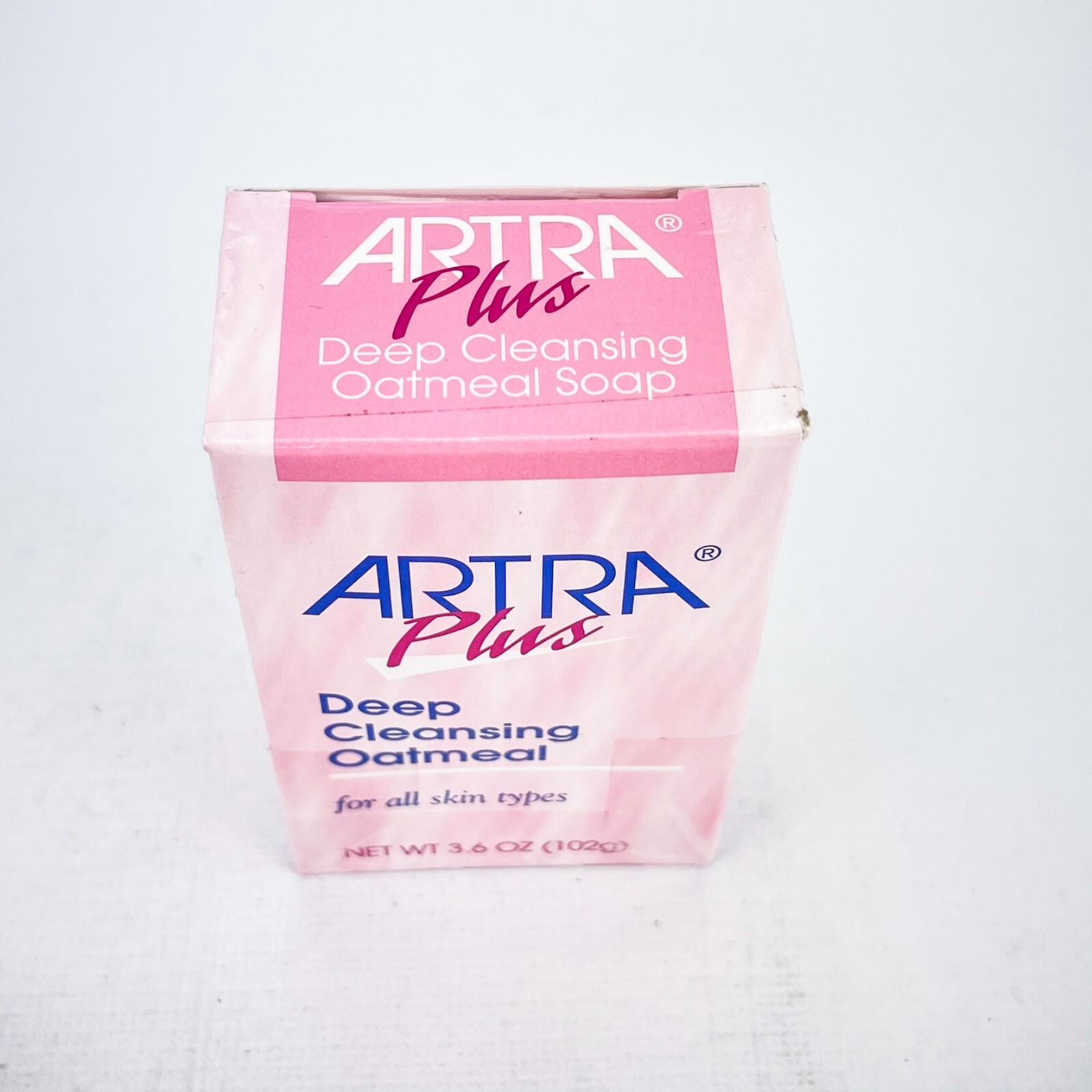 Artra Plus Deep Cleansing Oatmeal Soap 3.6 Oz Each Lot of 3 Pink