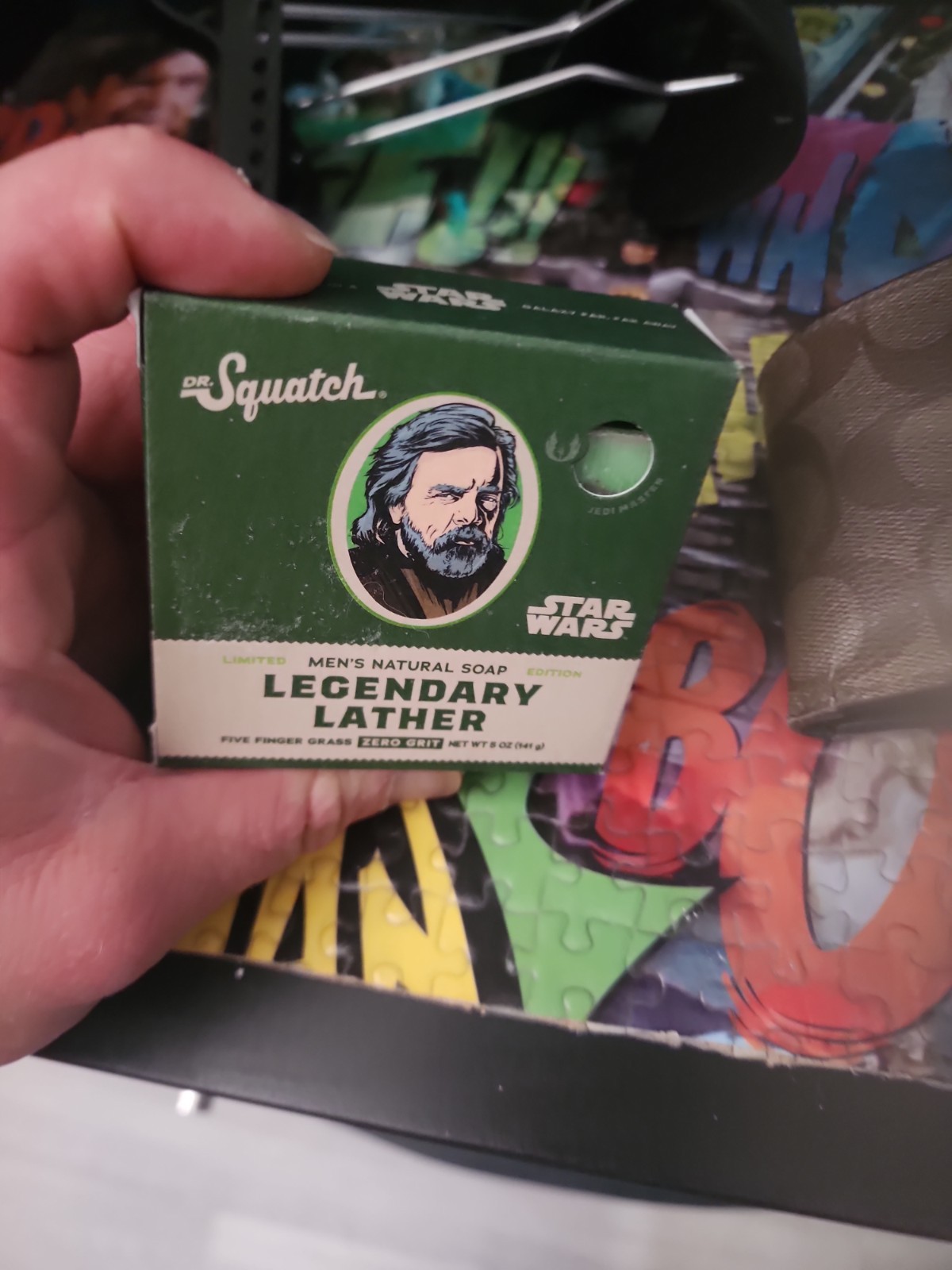 Dr. Squatch STAR WARS Legendary Lather Limited Edition Soap 5 Oz Luke Skywalker