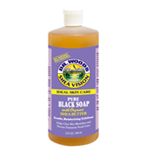 Black Soap With Shea Butter, 32 Oz By Dr.Woods Products