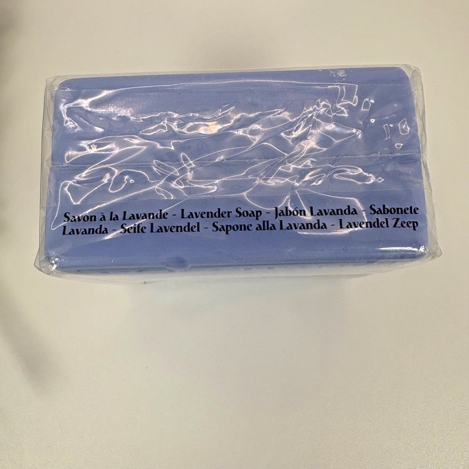 L’Occitane Savon Bonne Mere Marseille Purple Lavender SOAP 3.5 oz. 100g SEALED