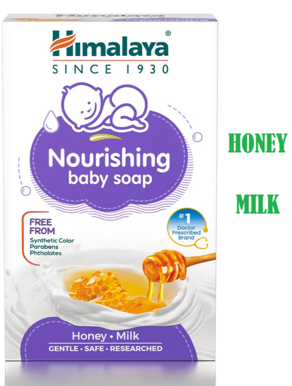 Himalaya Nourishing Baby Soap 125g / 4.4 oz – enriched with honey – USPS