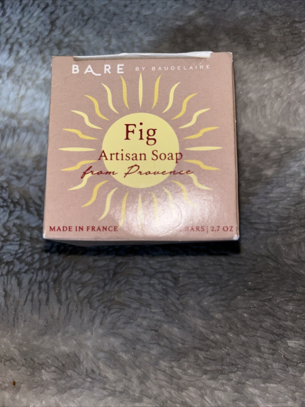 BARE Fig Artisan Soap By Baudelaire 2.7oz French body soap