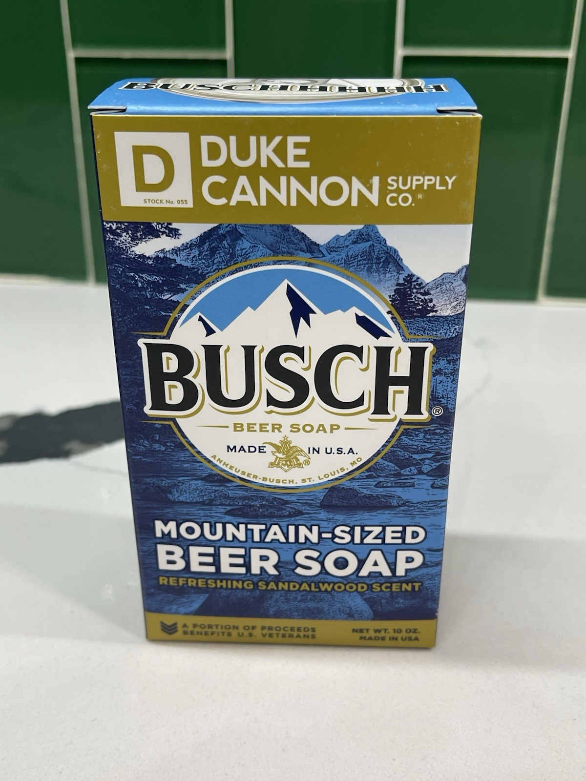 Duke Cannon Supply Co. Busch Beer Soap Mountain-Sized New Men’s Soap