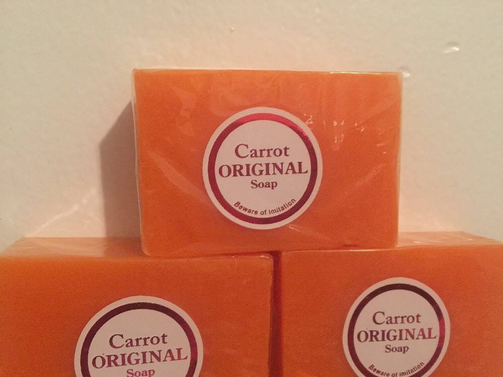5 x Original Carrot Soap. USA SELLER