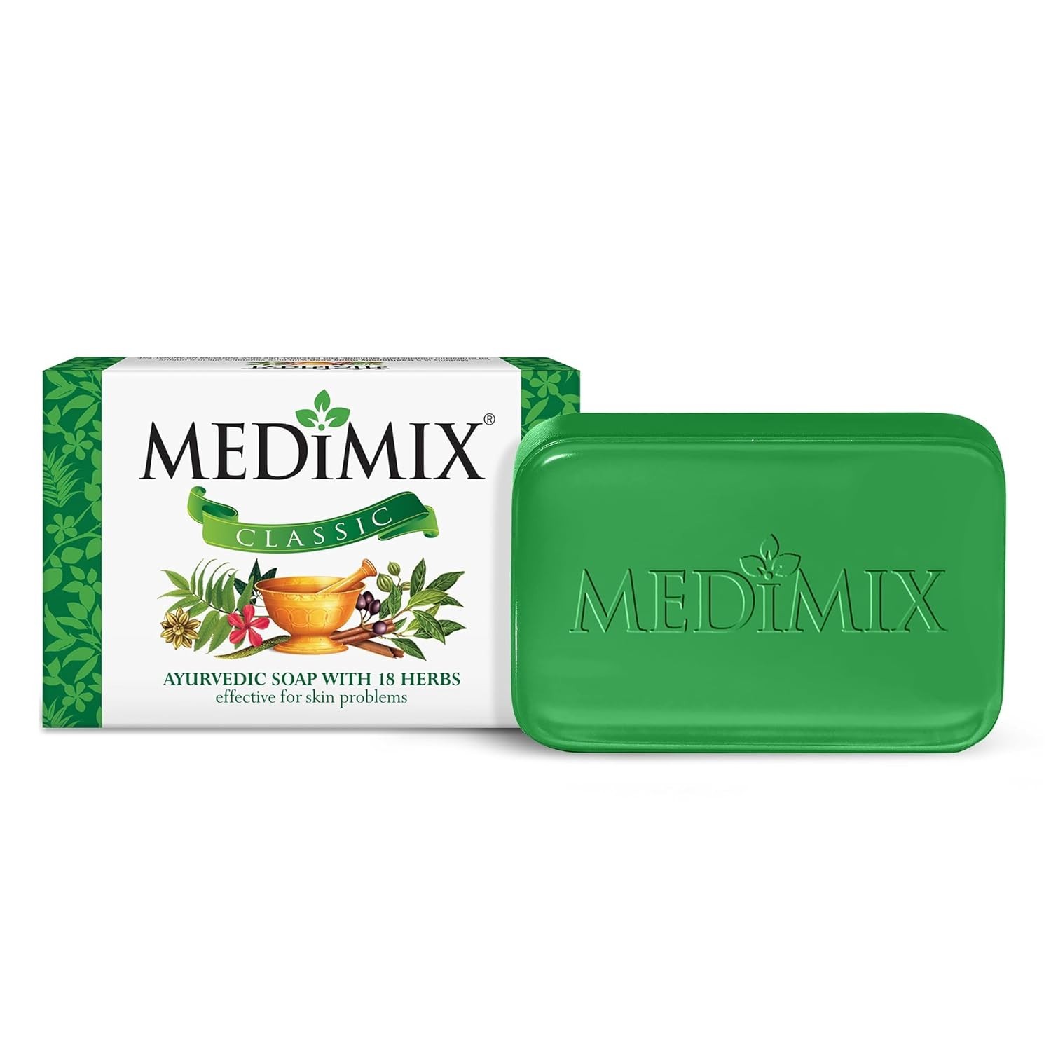 Medimix Classic Ayurvedic Traditionally Made Soap 75g Infuse PACK OF 2