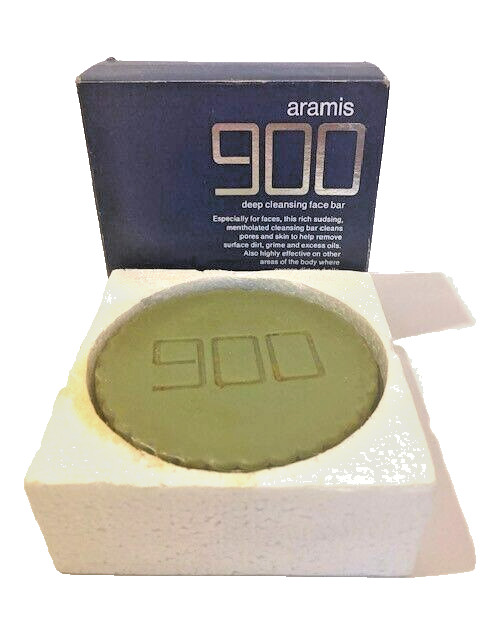 Vintage Aramis 900 Deep Daily Cleansing Face Bar 1 Cake 5.75 oz Free Shipping
