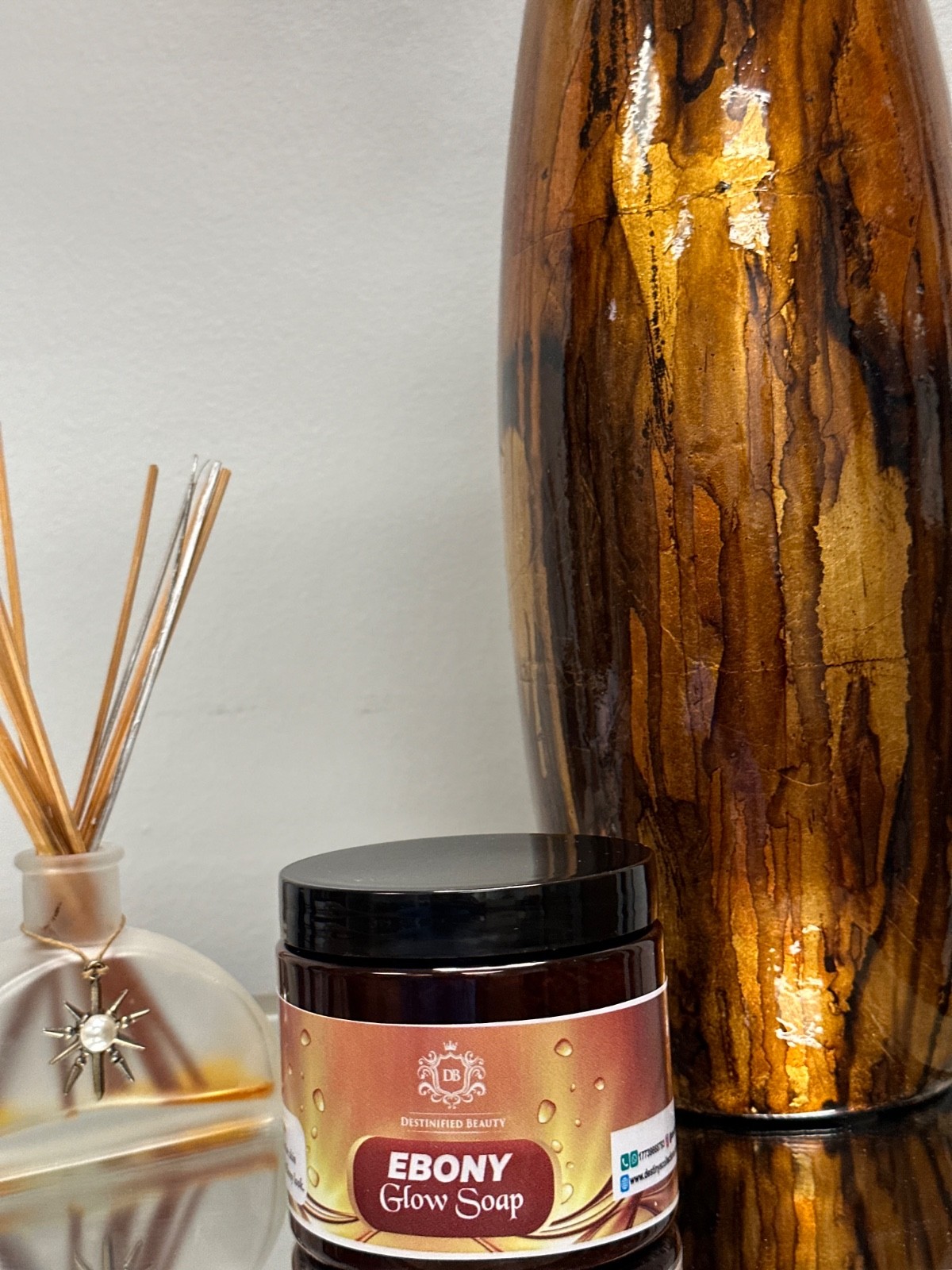 Ebony Glow Soap – Handmade with Organic African Black Soap