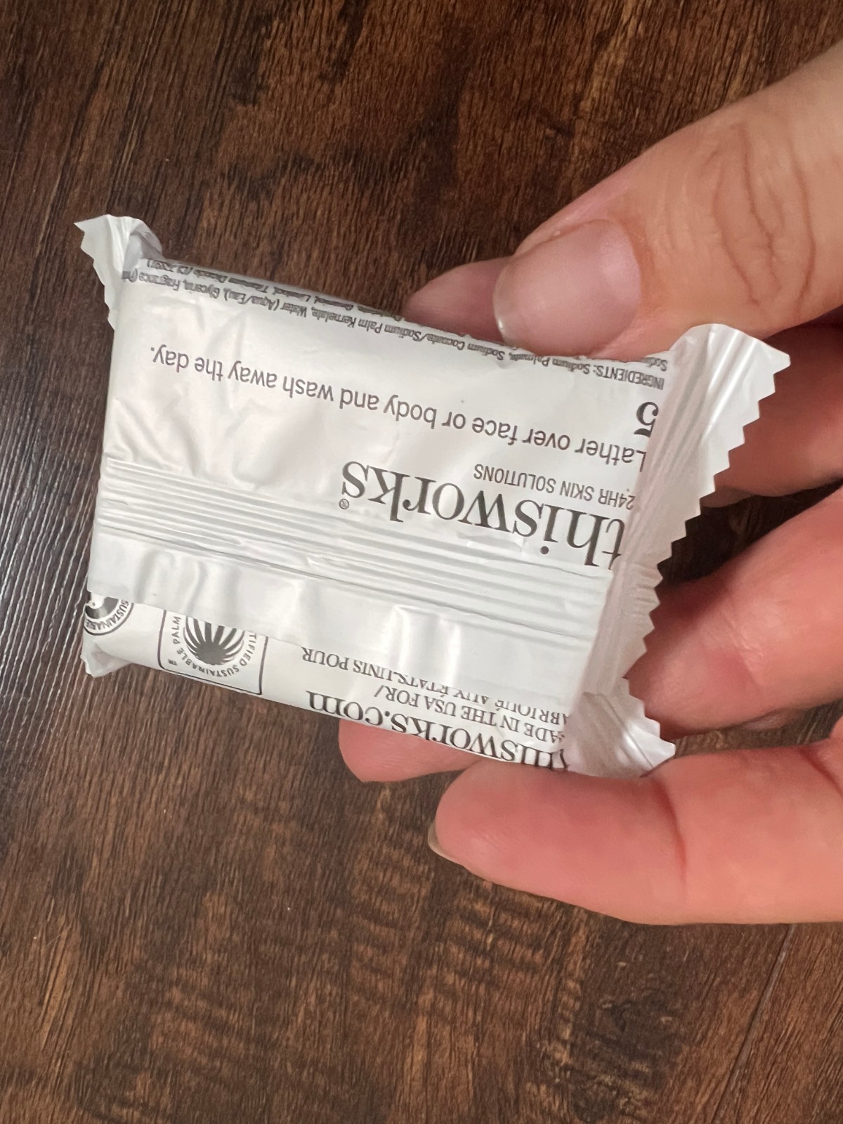 This Works Clean Skin Soap Sample Frankincense Patchouli