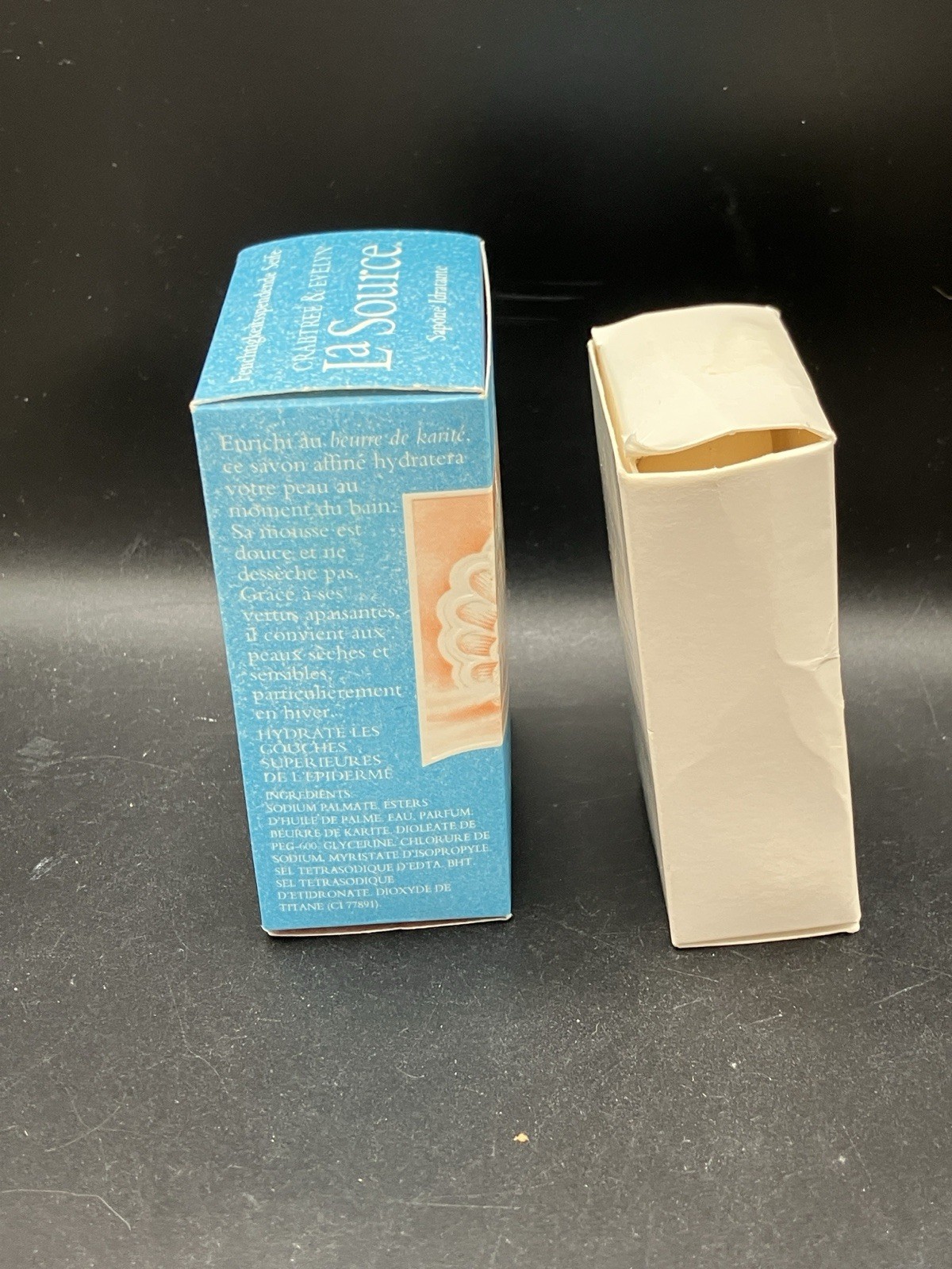Crabtree & Evelyn La Source Moisturizing Soap Shea Butter 3.5 oz & 1 oz (2 Bars)