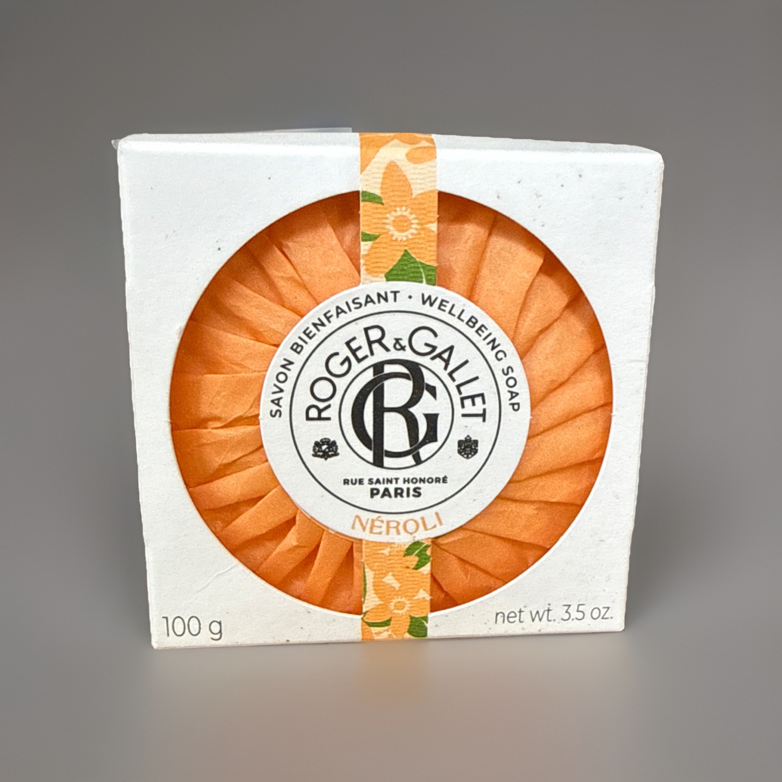 Roger & Gallet Soap French Milled From Paris 3.5 Oz. 100 ML With Gift Box