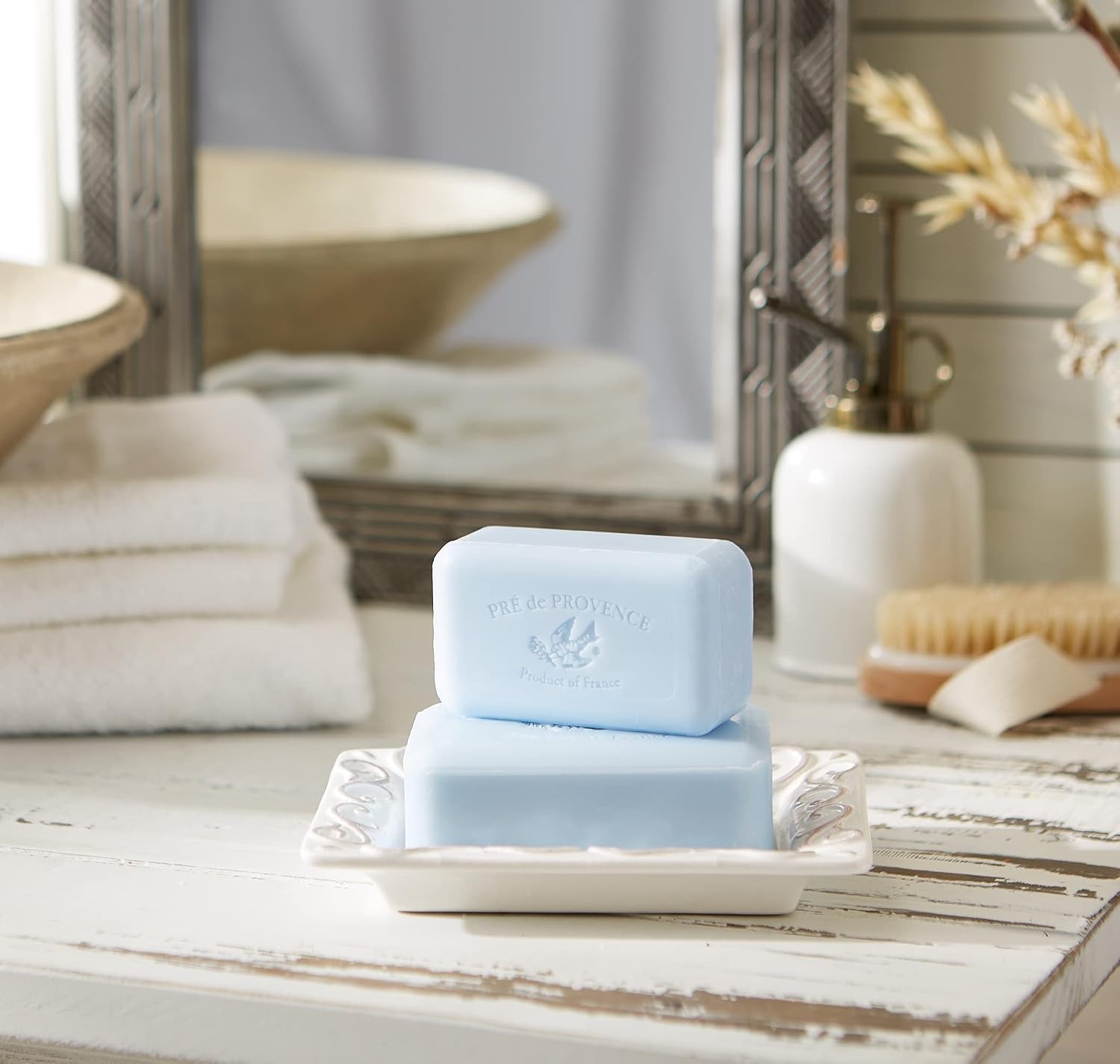 Artisanal Soap Bar Enriched with Organic Shea Butter Natural French Skincare