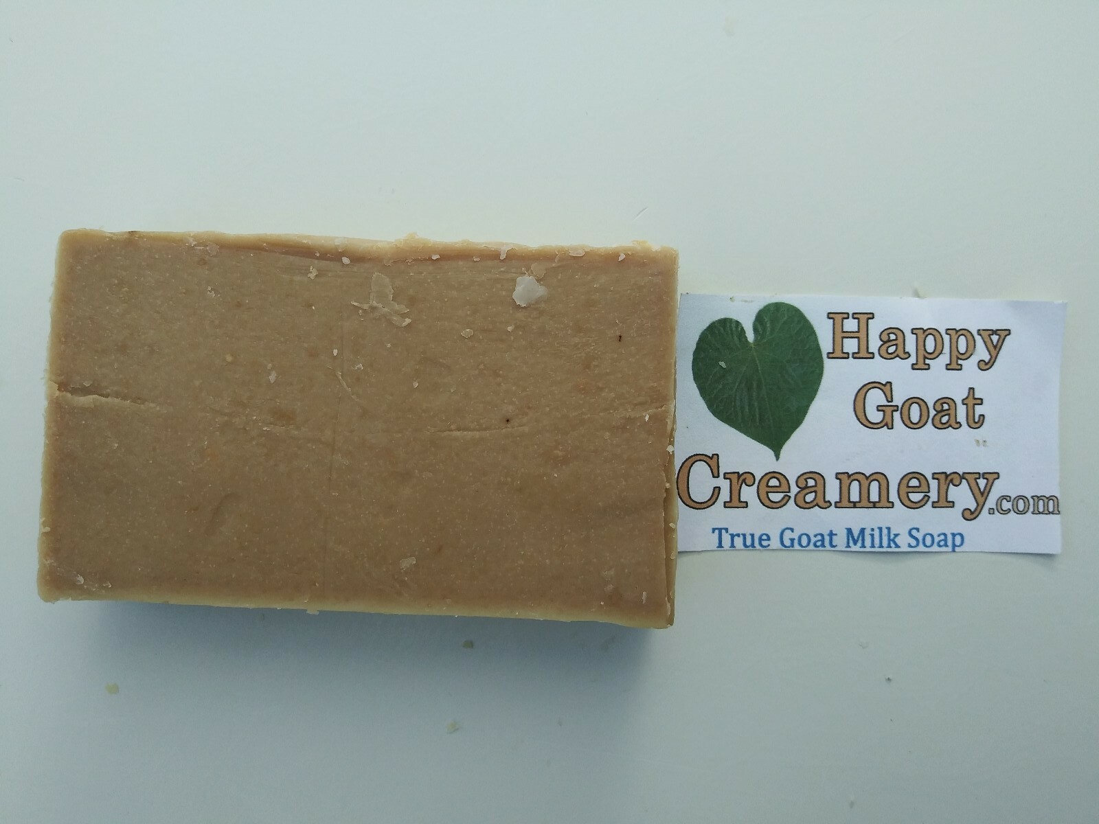 5 BARS CHAMOMILE PATCHOULI FRANKINCENSE MYRRH GOAT MILK SOAP HAPPY GOAT CREAMERY