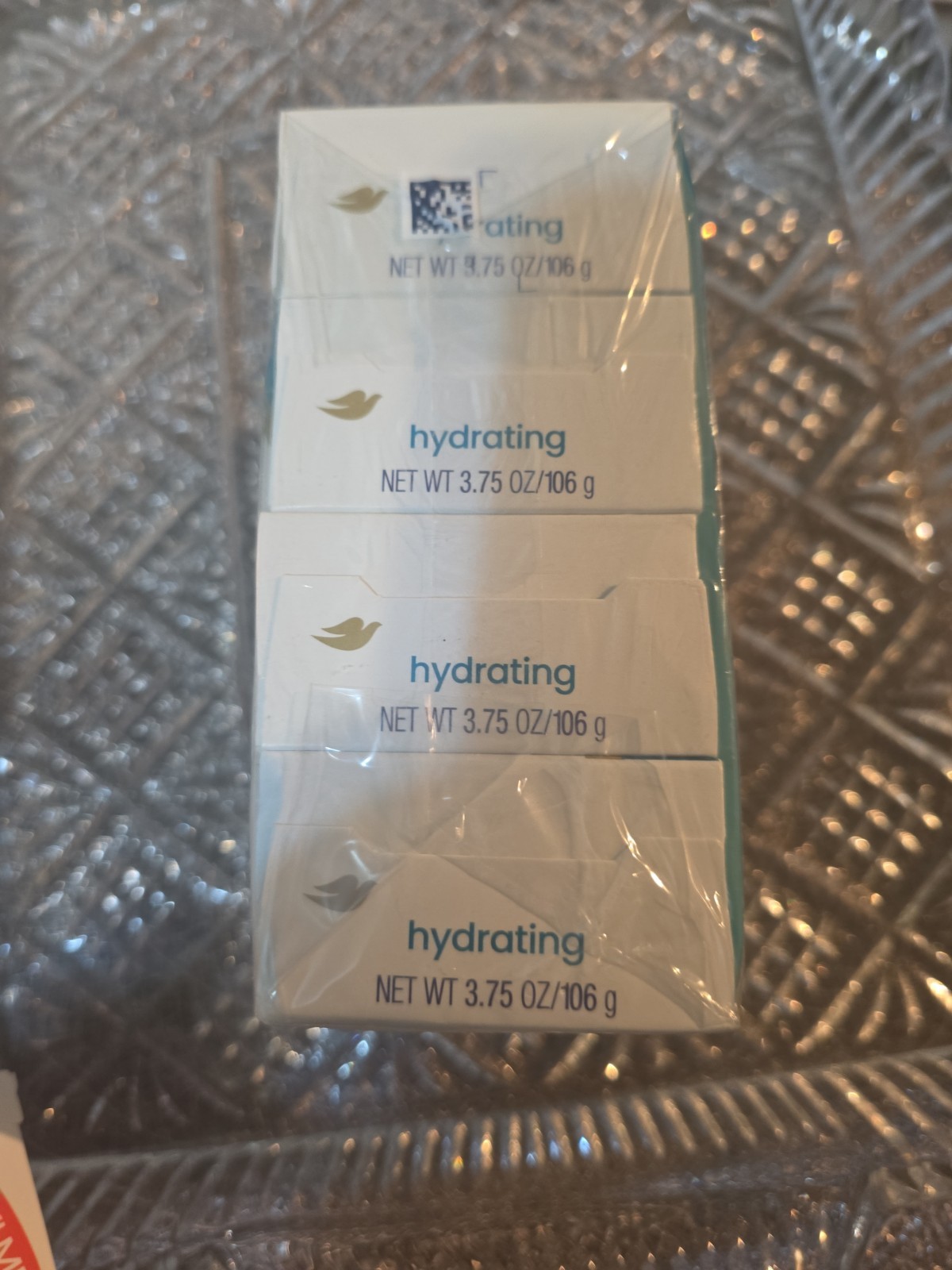 Dove Hydrating Moisturizing Cream Bars.4pk
