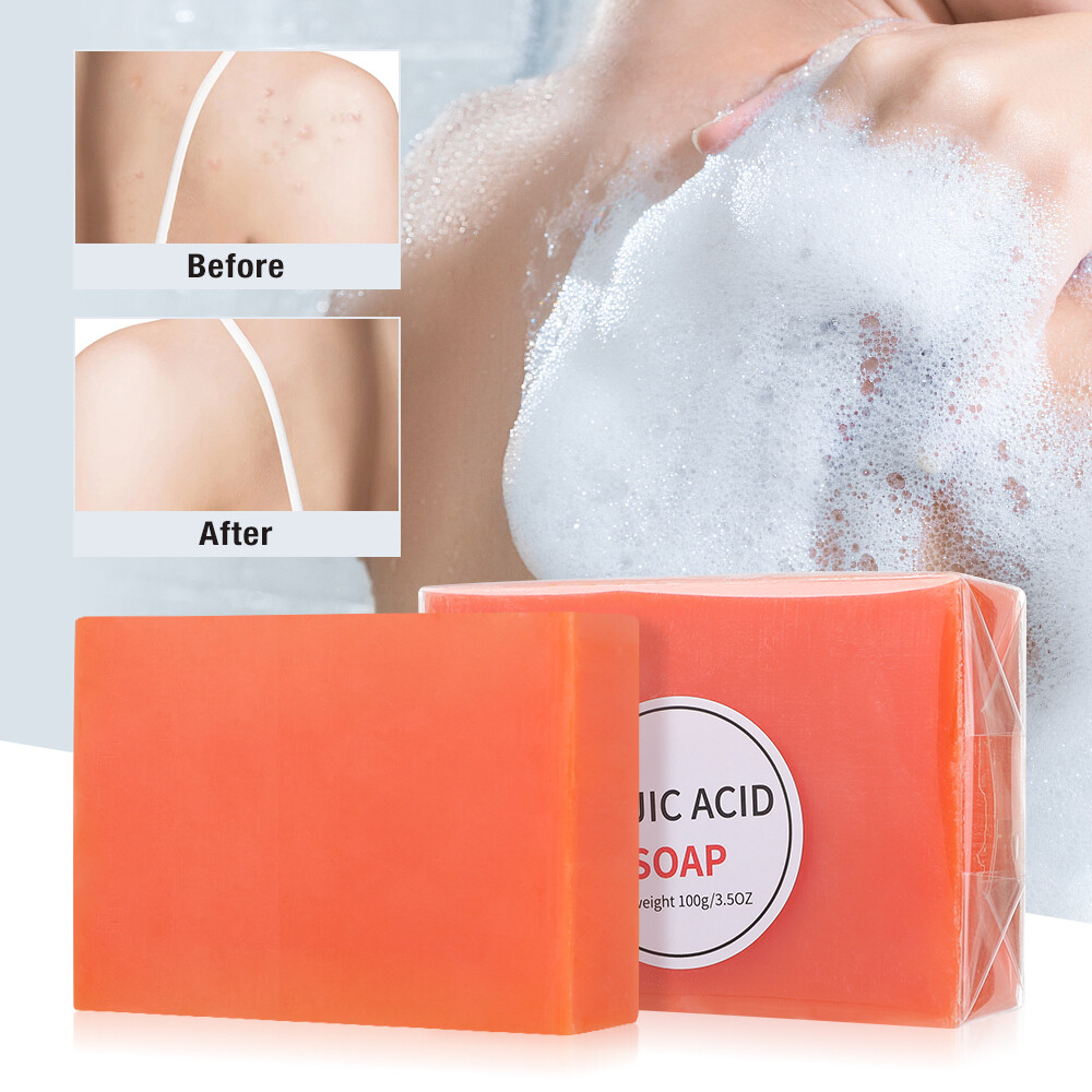 2PCS Skin Brightening Soap Original Kojic Acid Soap for Dark Spot Whitening 100g