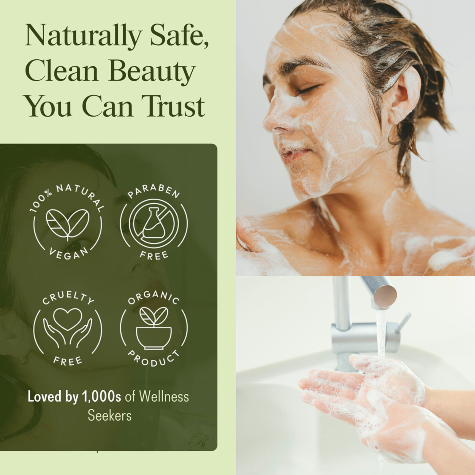 Tea Tree Antifungal Soap Bar 2 Pack – Face & Body Antibacterial Cleanser