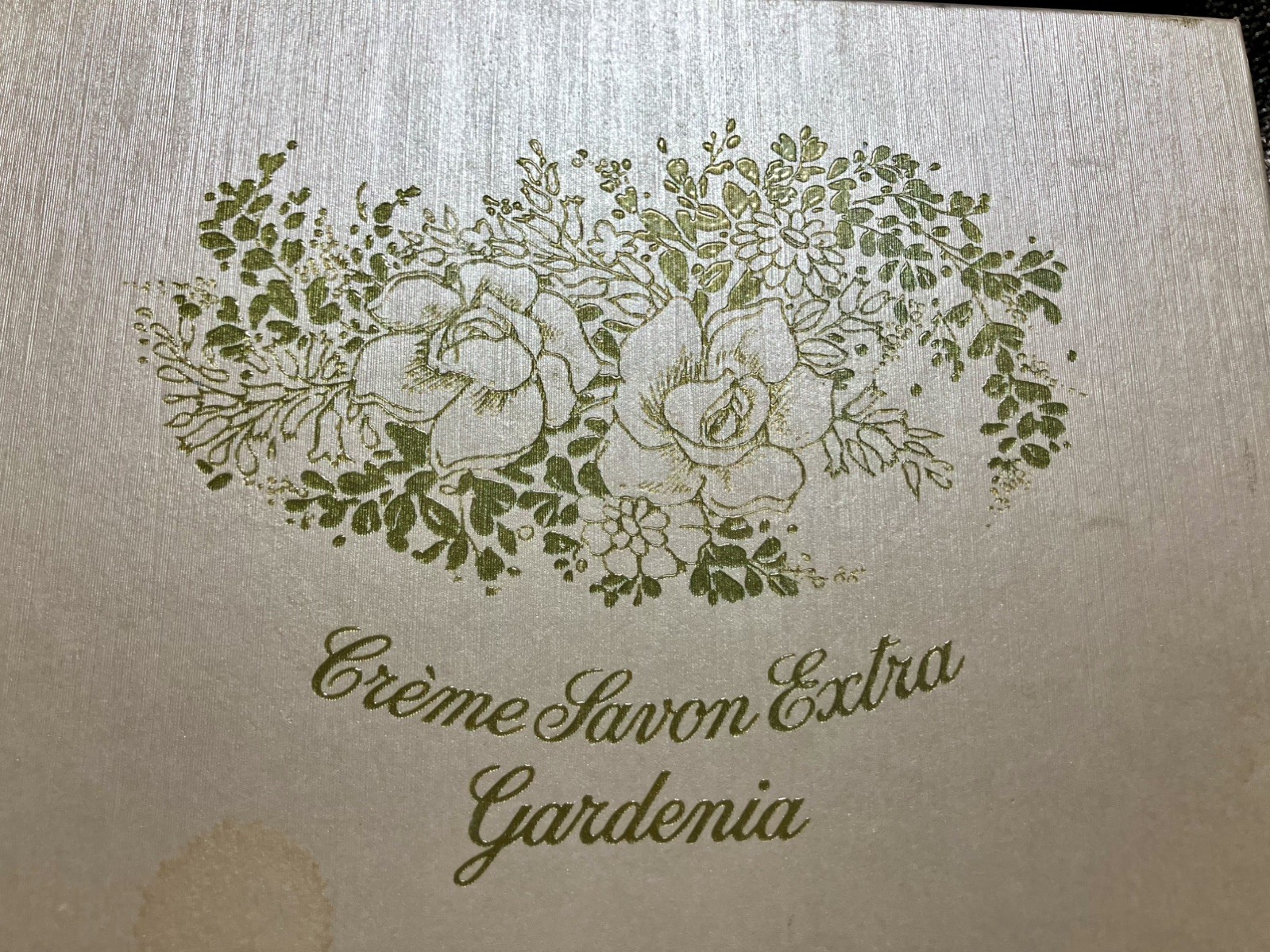 Vintage Rance 1795 “Crème Savon Extra Gardenia” Multipack of Four 3.5 ounce Bars