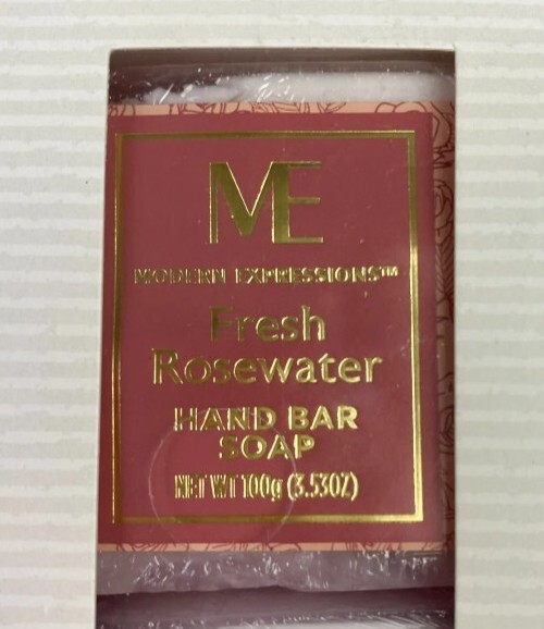 x3 Bar Soap Gift Sets Fresh Rosewater Vanilla Lavender Citrus Modern Expression