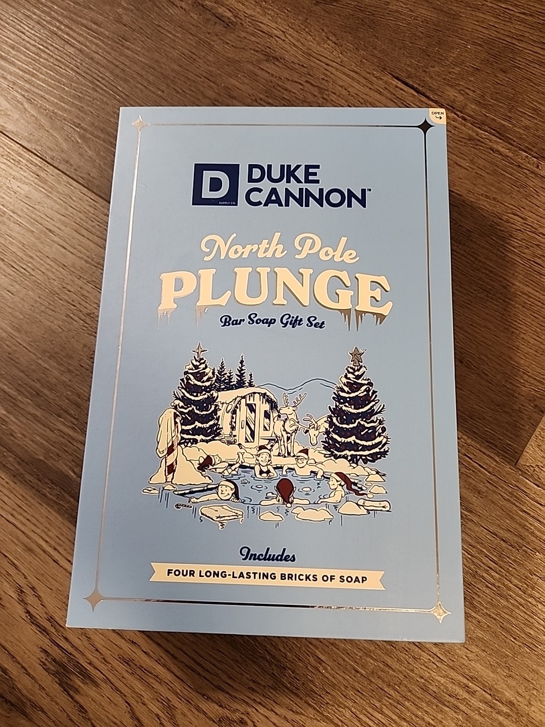 Duke Cannon Supply Co. North Pole Plunge Invigorating Scented Bar Soap Gift Set