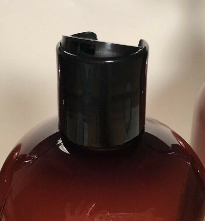 16 oz PET Plastic BPA Free 24/410 Amber Boston Round Bottles & caps SALE