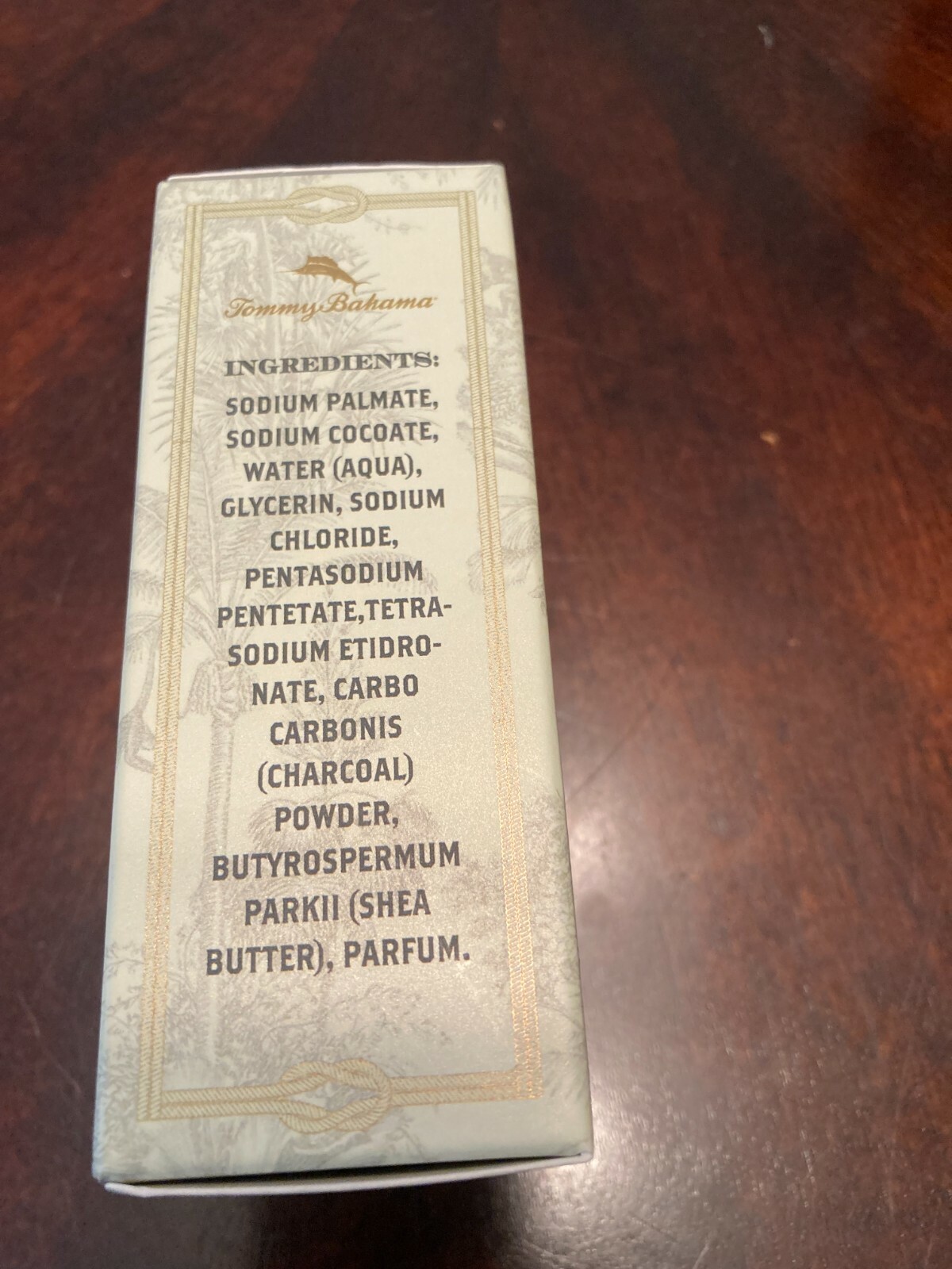 NEW Tommy Bahama Purifying Bar Soap Charcoal Shea Home & Body Company 10 oz USA
