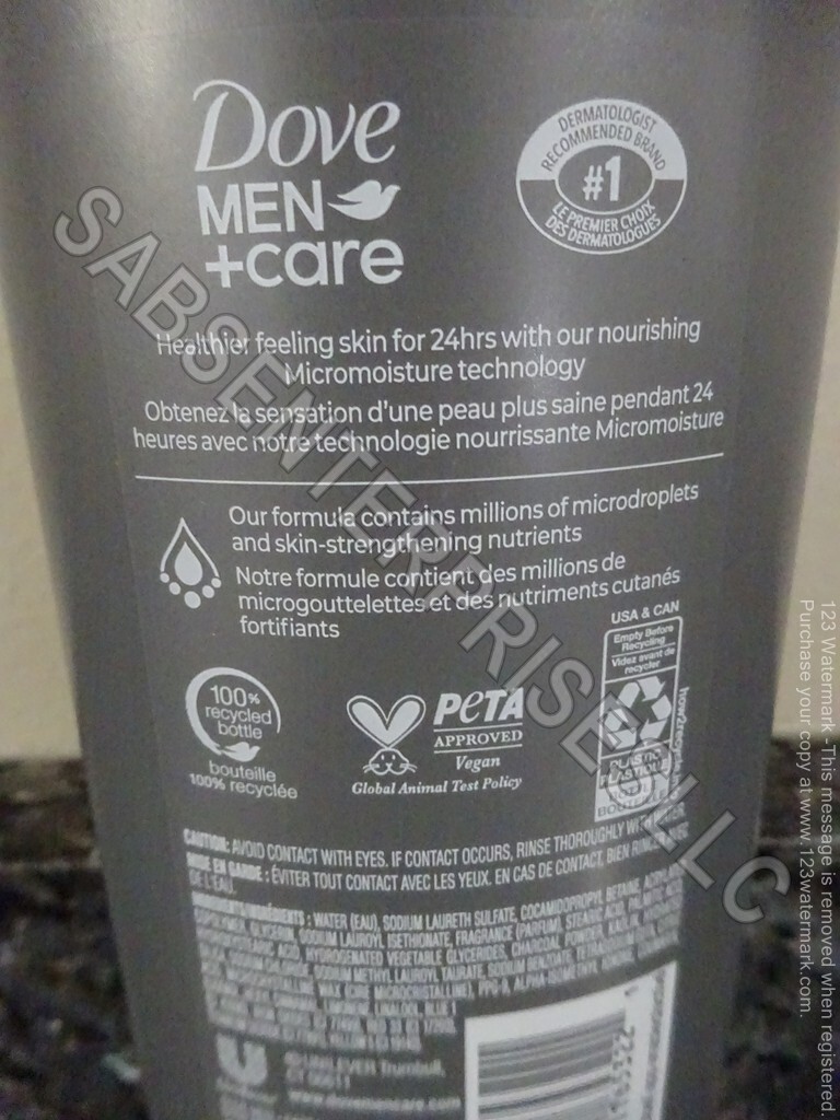 4 Dove Men + Care CHARCOAL + CLAY Purifying Body + Face Scrub Wash 18 FL oz. NEW