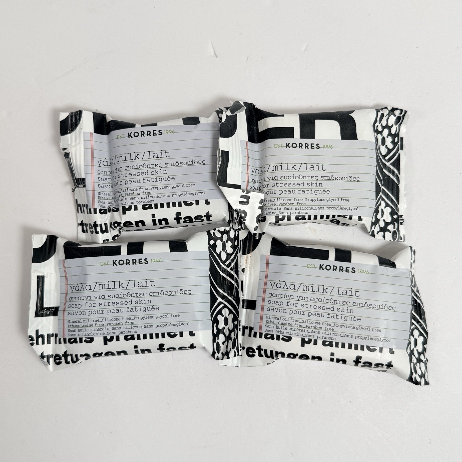 KORRES MILK SOAP BAR 0.88 oz Lotion 1oz TRAVEL varies SIZE SET OF 13 READ