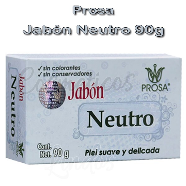 PROSA Jabón Neutro – Neutral Hypoallergenic Bar Soap. Great Soap Sensitive Skin