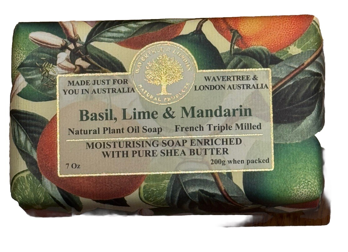 Wavertree & London Australia Ultimate Soap Bundle 1X Basil 1X Pineapple