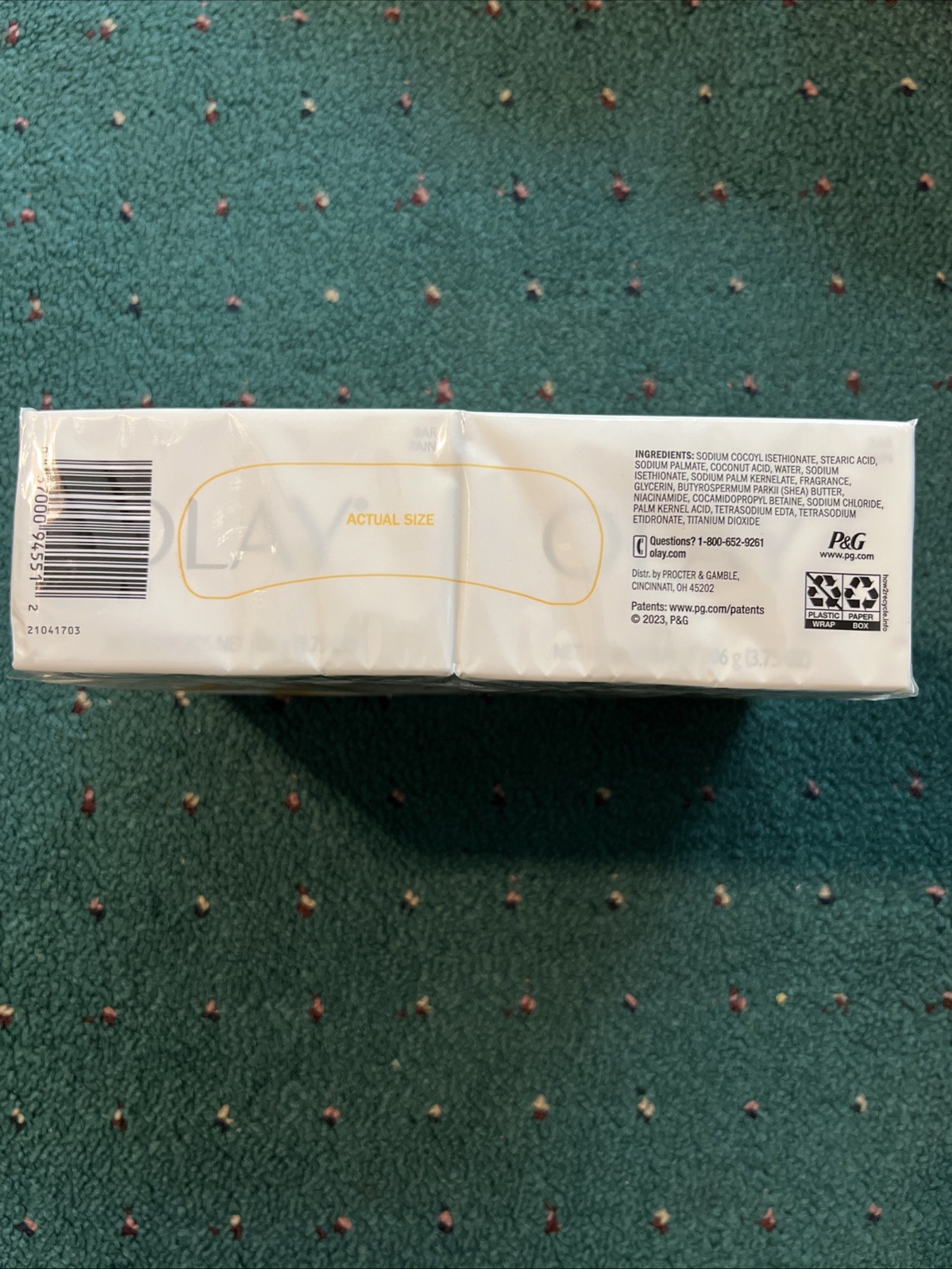 OLAY Ultra Moisture Beauty Bar Soap with Shea Butter & B3 Complex-8 Beauty Bars