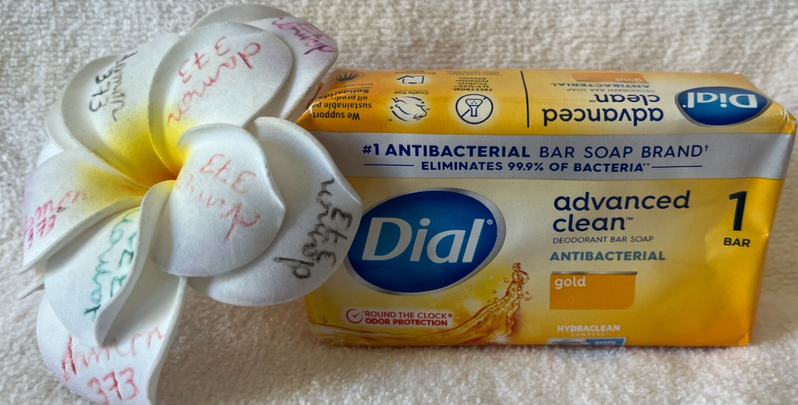 DIAL**GOLD**ANTIBACTERIAL Advanced Clean DEODORANT SOAP~~4 OZ/113 g~~NEW/SEALED