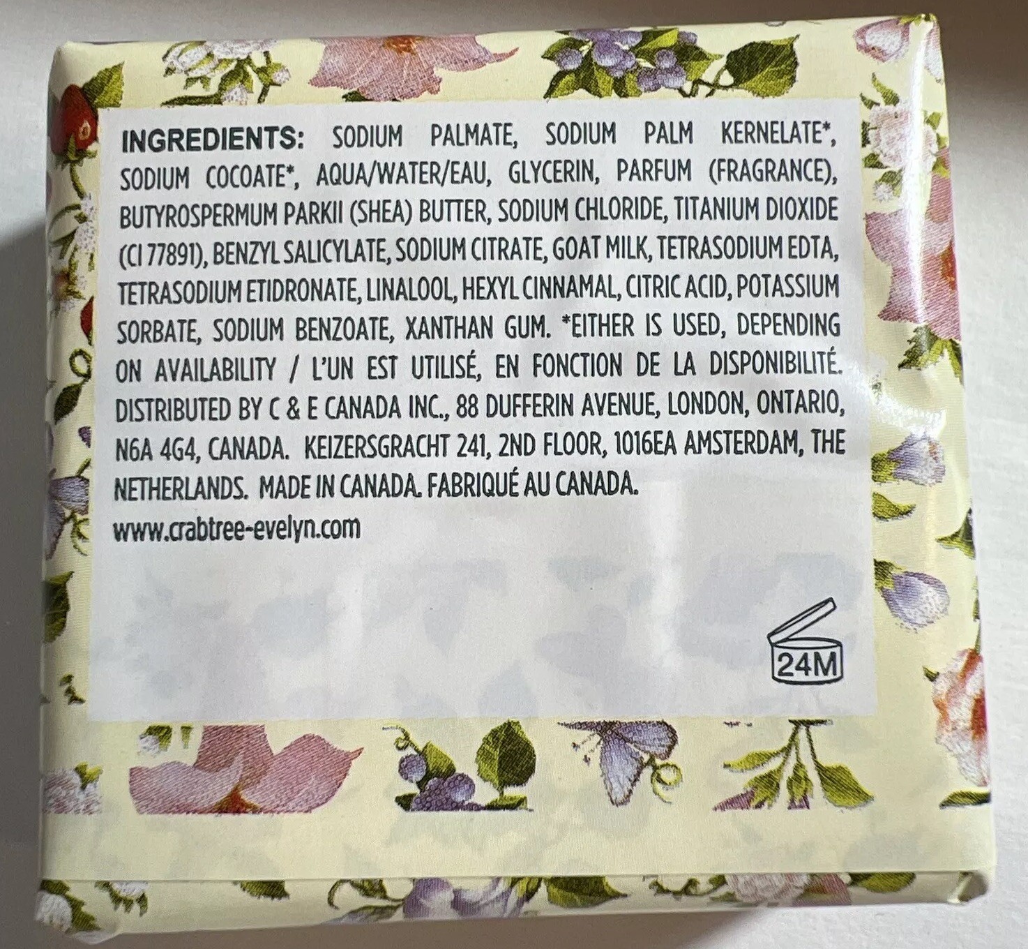 9x Crabtree & Evelyn SUMMER HILL SCENTED SOAP BAR 3.5oz NEW Triple Milled LOT