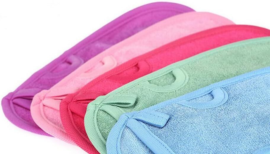 3PCS Adult Bathing Gloves Mitts Shower Bathroom Skin Face Body Color Random